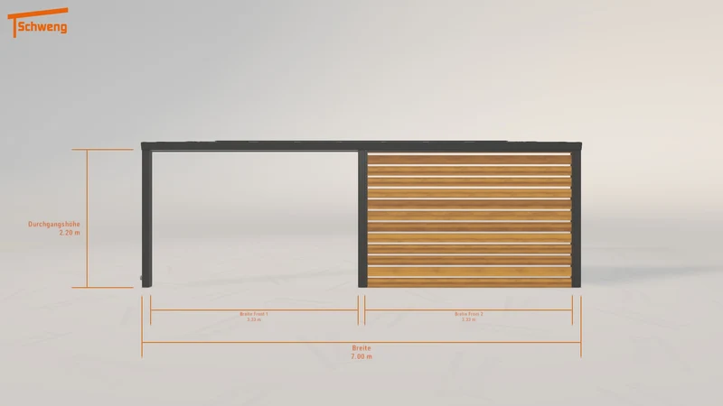 #DE Schweng Pultdachcarport S350 (ID 85ygmj) #MTG