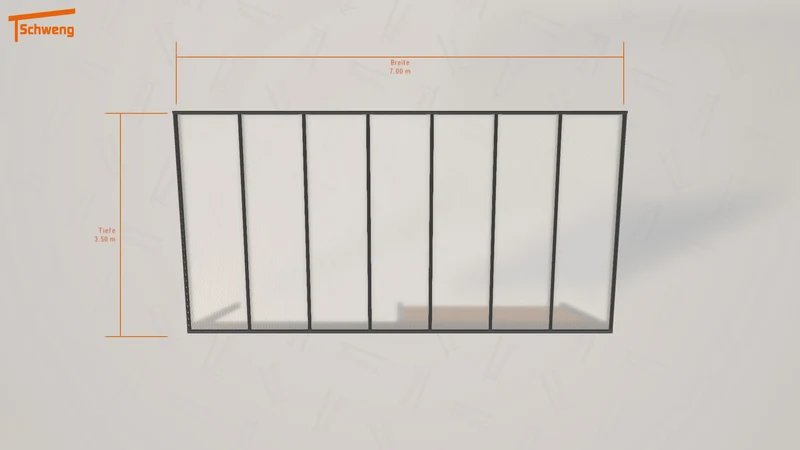 #DE Schweng Pultdachcarport S350 (ID 85ygmj) #MTG