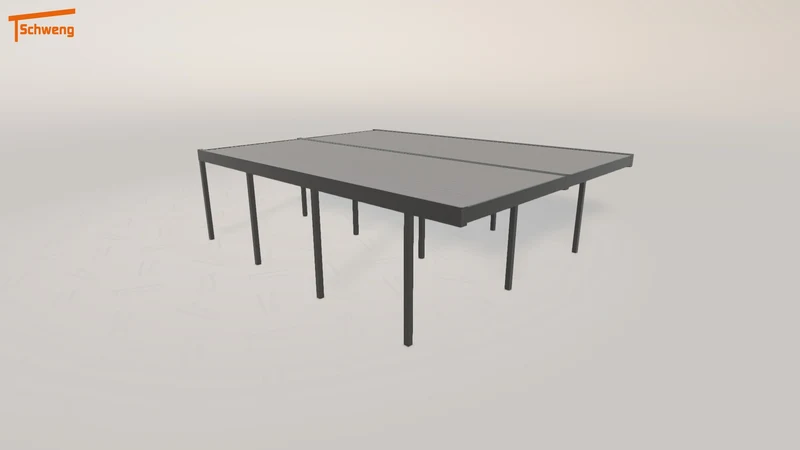 #DE Schweng Flachdachcarport C600 (ID yg2943) #MTG