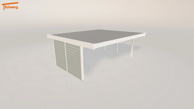 #DE Schweng Flachdachcarport C600 (ID x73gjg) #MTG
