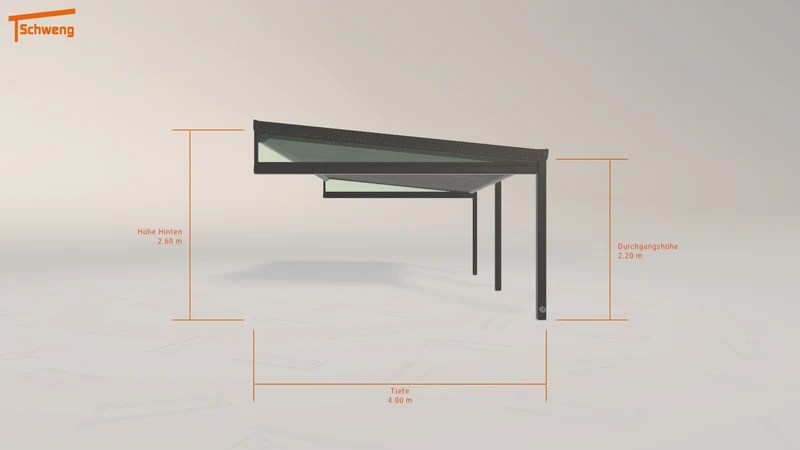 #DE Schweng Terrassenüberdachung S400 (ID jj3k3y)