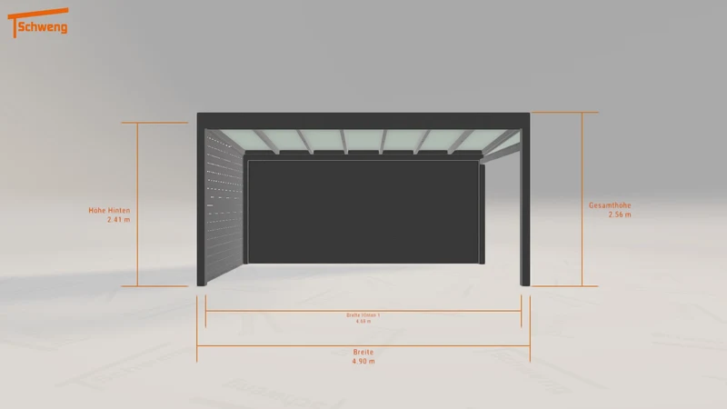 #DE Schweng Terrassenüberdachung S350 (ID dvw9wq)