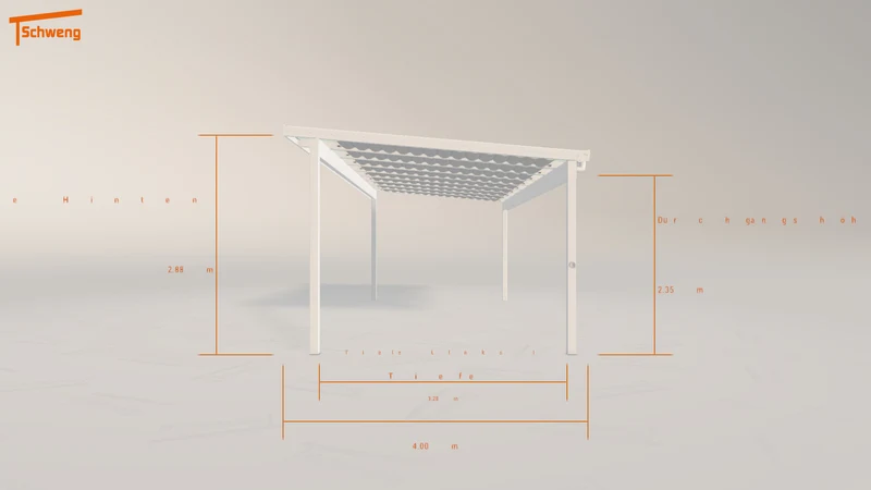 #DE Schweng Terrassenüberdachung S400 (ID 2qg2qb)