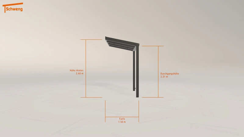 #DE Schweng Terrassenüberdachung S350 (ID 42gr2z)