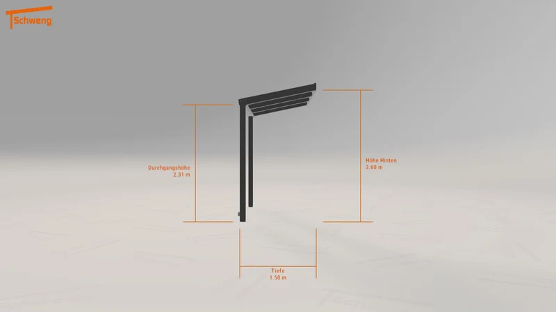 #DE Schweng Terrassenüberdachung S350 (ID 42gr2z)