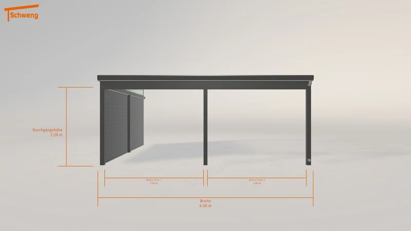 #AT Schweng Pultdachcarport S400 (ID 2qgqrb) #MTG