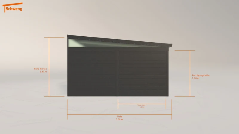 #AT Schweng Pultdachcarport S400 (ID 2qgqrb) #MTG