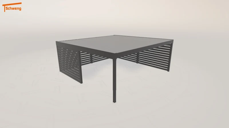 #DE Schweng Flachdachcarport C600 (ID x73yzb) #MTG