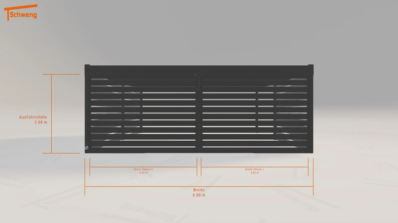 #DE Schweng Flachdachcarport C600 (ID x73yzb) #MTG