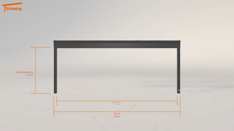 #DE Schweng Terrassenüberdachung S350 (ID qdnk7v)