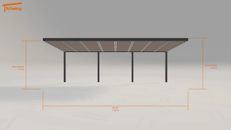 #DE Schweng Terrassenüberdachung S350 (ID dvwvbx)