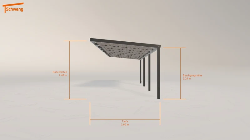 #DE Schweng Terrassenüberdachung S350 (ID dvwvbx)