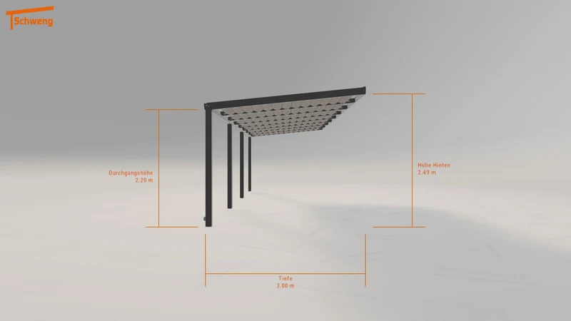 #DE Schweng Terrassenüberdachung S350 (ID dvwvbx)