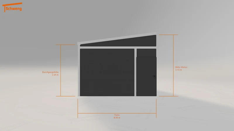 #DE Schweng Pultdachcarport S400 (ID n532b3) #MTG