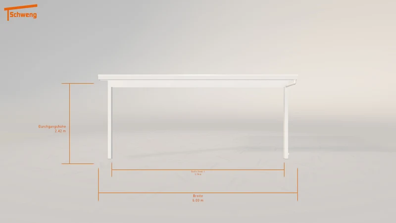#DE Schweng Pultdachcarport S400 (ID 85r3wx) #MTG