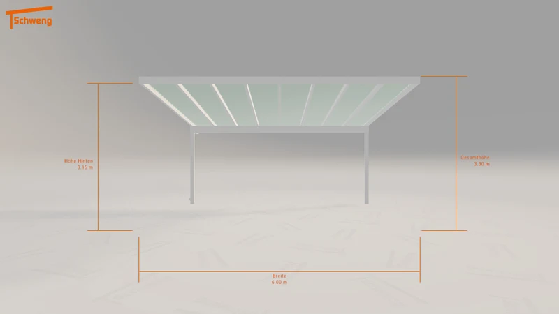 #DE Schweng Pultdachcarport S400 (ID 85r3wx) #MTG