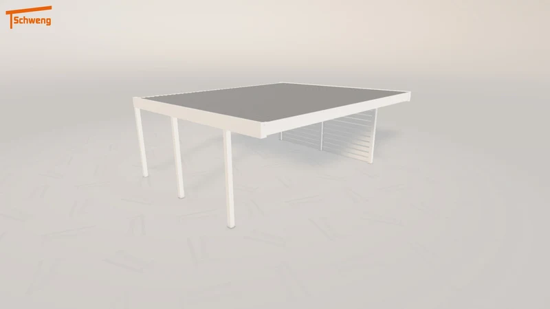 #DE Schweng Flachdachcarport C600 (ID k23mmd) #MTG