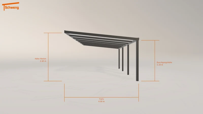 #DE Schweng Terrassenüberdachung S400 (ID pb3mm2)