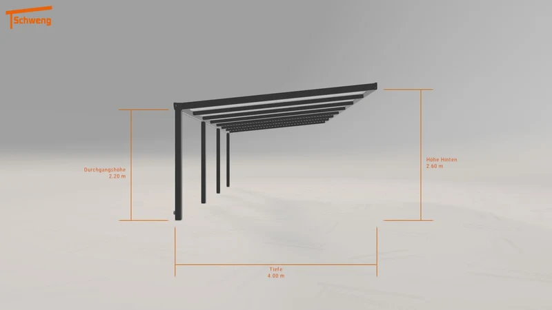 #DE Schweng Terrassenüberdachung S400 (ID pb3mm2)