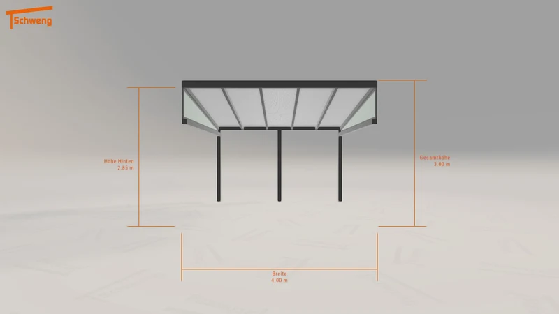 #DE Schweng Terrassenüberdachung S400 (ID jj3qdq)