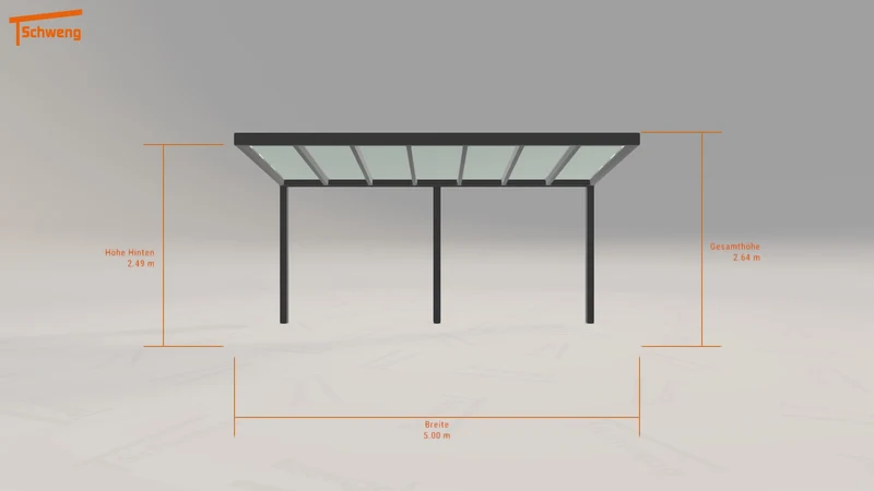 #DE Schweng Terrassenüberdachung S350 (ID k23bmq)