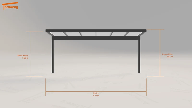 #DE Schweng Terrassenüberdachung S350 (ID g7zwzp)