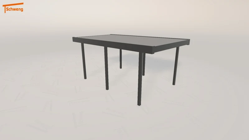 #DE Schweng Flachdachcarport C600 (ID k2gp9y) #MTG