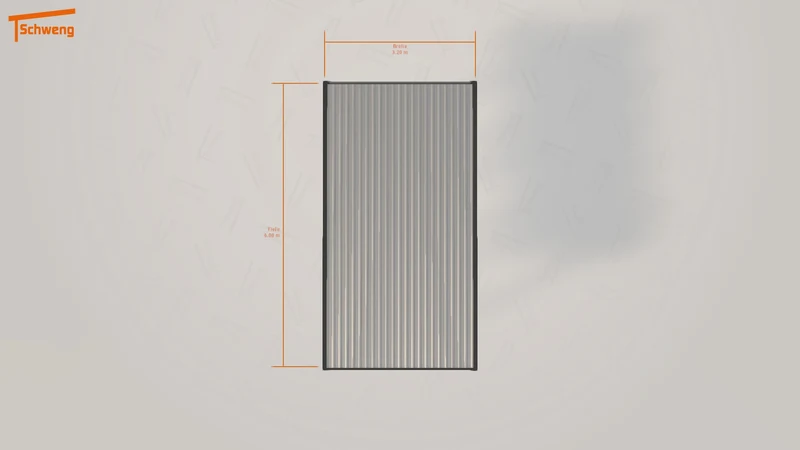 #DE Schweng Flachdachcarport C600 (ID k2gp9y) #MTG