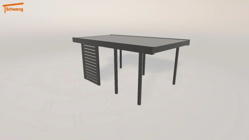 #DE Schweng Flachdachcarport C600 (ID n5nk73) #MTG