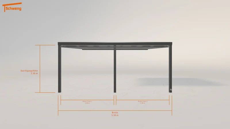 #DE Schweng Terrassenüberdachung S400 (ID v4pw5n)