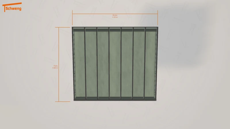 #DE Schweng Terrassenüberdachung S400 (ID v4pw5n)
