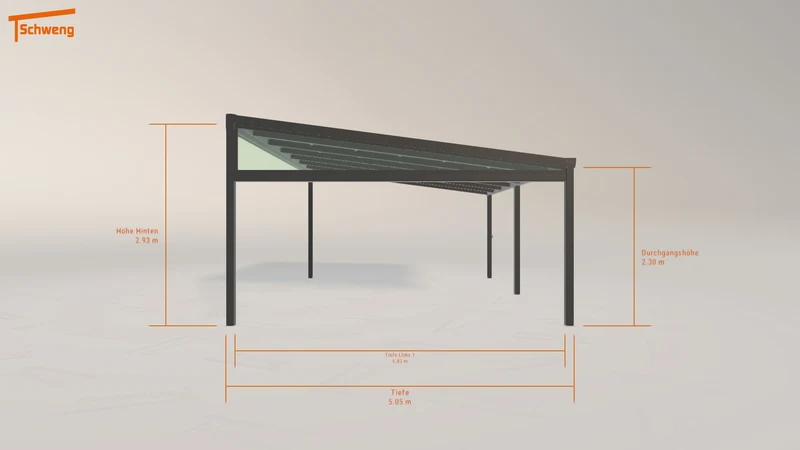 #AT Schweng Pultdachcarport S400 (ID mjqg5r)