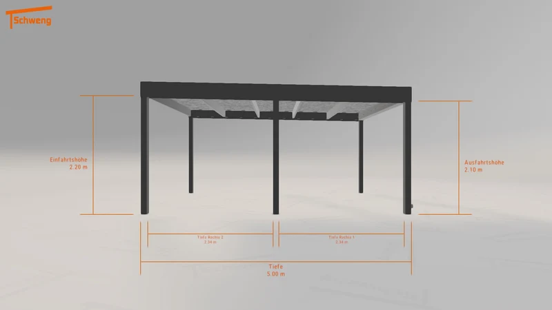 #AT Schweng Flachdachcarport C600 (ID w3pz7r) #MTG