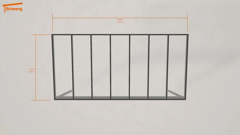 #DE Schweng Pultdachcarport S350 (ID zb47qz) #MTG