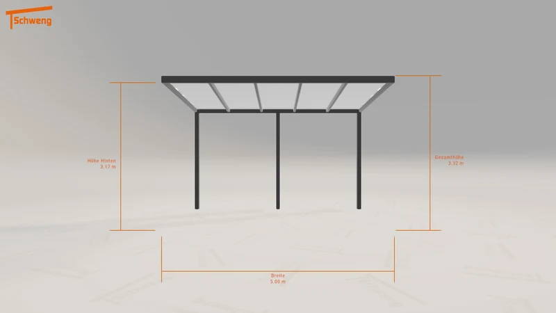 #AT Schweng Terrassenüberdachung S400 (ID ygkdbz)