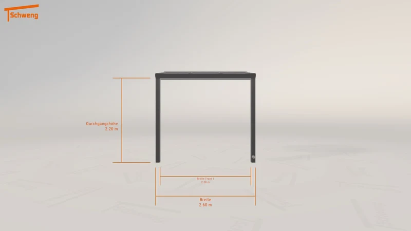 #AT Schweng Terrassenüberdachung S350 (ID 42kpm5)