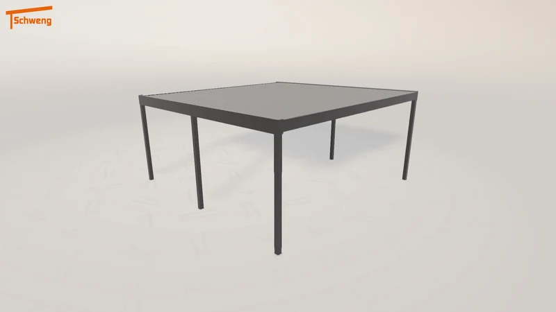 #DE Schweng Flachdachcarport C600 (ID 2qkpvw)