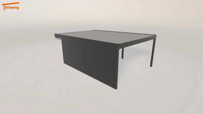 #DE Schweng Flachdachcarport C600 (ID mjqbww) #MTG