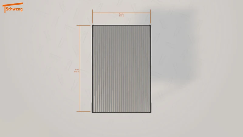 #DE Schweng Flachdachcarport C600 (ID mjqbww) #MTG