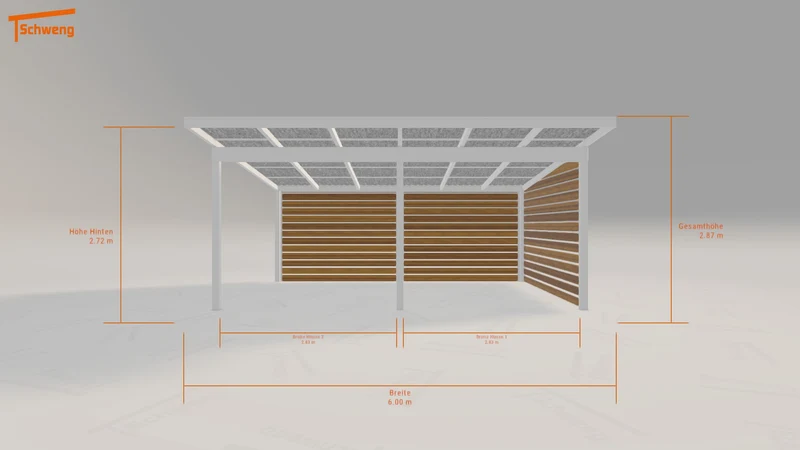 #DE Schweng Pultdachcarport S400 (ID 85y4q5) #MTG