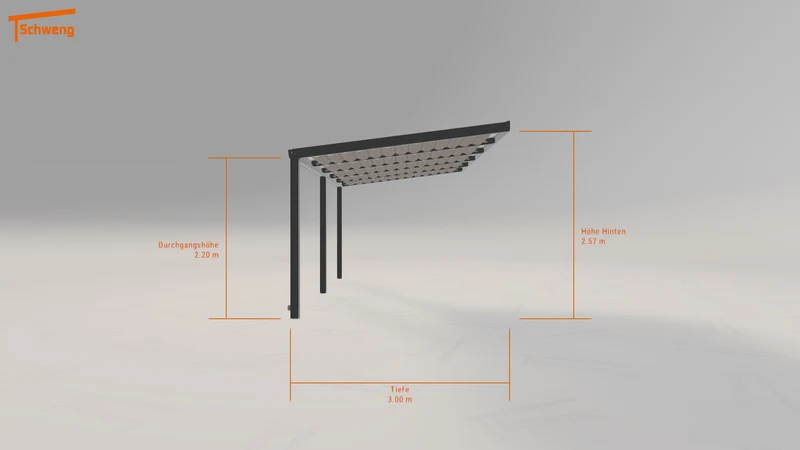 #DE Schweng Terrassenüberdachung S350 (ID pb3xz8)