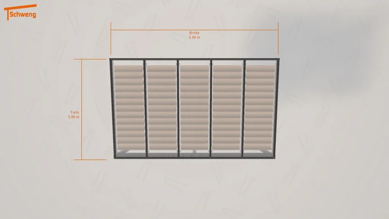 #DE Schweng Terrassenüberdachung S350 (ID pb3xz8)