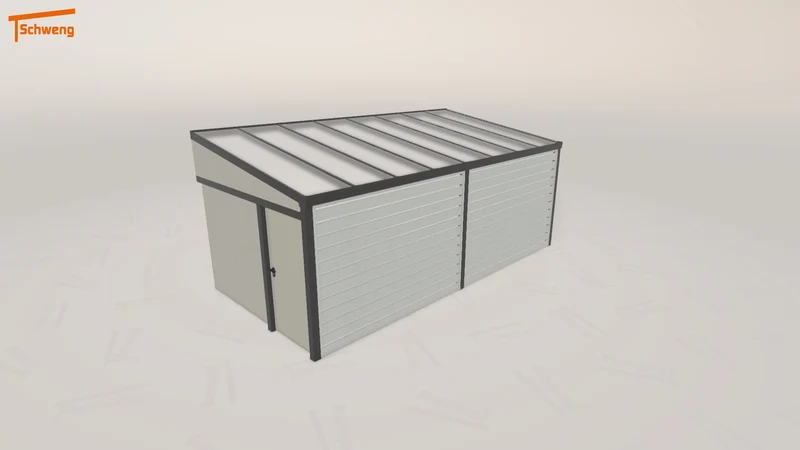#DE Schweng Pultdachcarport S400 (ID x73rzj)