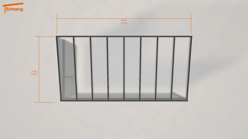 #DE Schweng Pultdachcarport S400 (ID x73rzj)
