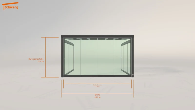 #DE Schweng Terrassenüberdachung S400 (ID v4pkg7)