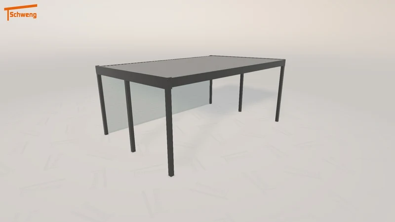 #DE Schweng Flachdachcarport C600+ (ID dv8gmb)
