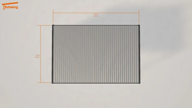 #DE Schweng Flachdachcarport C600+ (ID dv8gmb)