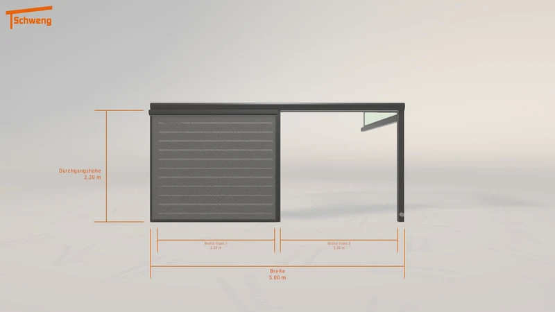 #DE Schweng Terrassenüberdachung S400 (ID mj3y29)
