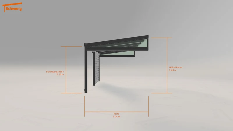 #DE Schweng Terrassenüberdachung S400 (ID mj3y29)