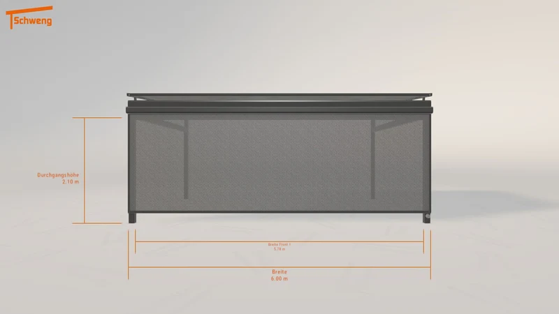 #DE Schweng Terrassenüberdachung S400 (ID jj3x89)